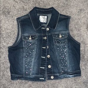 🌺Justice Premium Jean Vest🌺